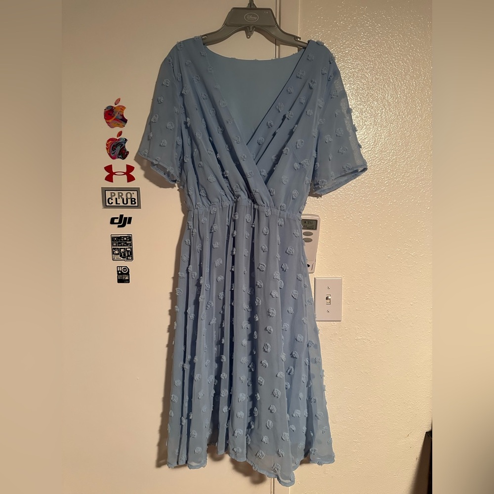 Elegant Blue Dress
